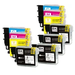 10P Premium Ink Set Fits Brother LC61 MFC-J415W MFC-J615W MFC-J630W MFC-6490CW. Fixed Price $18.50.