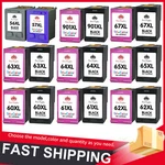 Hy Ink For Hp 60XL 61XL 62XL 63XL 64XL 65XL 67XL 901XL 56XL 57XL Printers Lot. Fixed Price $62.69.
