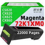72K1XM0 Magenta Toner Cartridge Compatible For Lexmark CS820 CX820 CX825 CX860. Fixed Price $172.99.