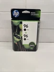 Hp 96 (C9348FN140) Black Twin Pack Ink Cartridges 2015. Fixed Price $15.20.