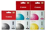 5PK Genuine Canon PGI-5 CLI-8 Ink Cartridge For Pixma IP3300 IP3500 IP4200 MP500. Fixed Price $27.99.