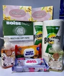 Supply Bundle Mix Pack (garbage Bags/ Towels/ Tissues/ Soap + Copy Paper). Fixed Price $28.79.
