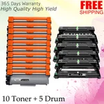 10X TN660 Toner + 5X DR630 Drum For Brother MFC-L2700DW DCP-L2520DW HL-L2360DW. Fixed Price $77.52.