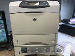 Hp Laserjet 4250DTN Printer With Duplexer And Tray - Toner Inc 469K Pg Ct. Fixed Price $49.99.
