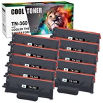 10 Pack TN360 Toner Cartridge For Brother HL-2140 HL-2170W MFC-7440N MFC-7840W. Fixed Price $79.98.