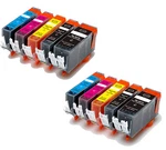 10 Pk Ink Cartridge + Chip For Canon Series PGI-225 CLI-226 MG5120 MG5220 MG5320. Fixed Price $12.26.