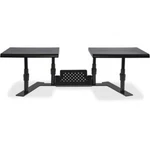 Allsop Metal Art Ergotwin Height Adjustable Dual Monitor Stand 31883. Fixed Price $111.80.