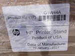 G1W44A Hp Pagewide Enterprise Printer Cabinet Stand. Fixed Price $412.00.