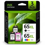 65XL Ink Cartridge For Hp Envy 5010 5055 5052 Deskjet 2600 2652 2636 Printer. Fixed Price $36.00.