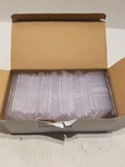 Advantus Frosted Rigid Badge Holders, Clear, Horizontal, 50 (AVT76075). Fixed Price $19.95.