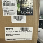 Lexmark T640 T644 40X0116 40X2592 56P4243 Brown Fuser Assembly. Fixed Price $119.99.