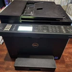 Dell E525W Color Laser Wireless All-in-one Printer Scanner Copier Fax. Fixed Price $140.00.