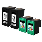 Pk Hp 74XL 75XL Photosmart C4345 C4435 C4480 C4240 C4280 Printer. Fixed Price $26.33.
