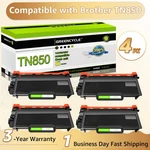 4PK TN850 Toner Cartridge Compatible For Brother HL-L5000D HL-L6250DW L6300DW. Fixed Price $47.48.