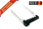 Lot New KF248 F830C GX61R 2.5" Sata/sas Tray Dell Poweredge 1900 2900 2950. Fixed Price $18.95.