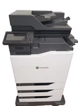 Lexmark CX820 Multifunction Color Laser Printer Copier Fax Scanner. Fixed Price $2750.00.