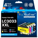 LC3033XXL Ink Cartridges Compatible With Brother Bk/c/m/y. Fixed Price $49.38.