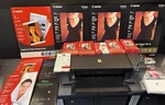 Canon Pixma Pro 9500 Mark Ii Photo Inkjet Printer W/lots Of Paper. See Pics!!. Fixed Price $295.00.
