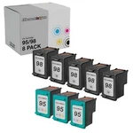 8PK 98 95 C8766WN Black Color Print Ink Cartridge For Hp Officejet H470 100. Fixed Price $44.99.