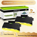 2PK TN580 Toner Cartridge Compatible Brother HL-5370DW MFC-8480DN DCP-8080DN. Fixed Price $27.58.