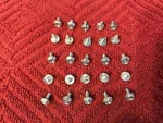 Lot Of 25 Oem Dell Desktop Motherboard And Power Supply Mounting Screws. Fixed Price $12.95.