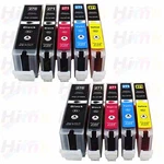 10PK PGI-270 Xl CLI-271 Ink For Canon Pixma MG5720 MG5722 MG6821 TS5020. Fixed Price $12.85.