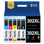5PK T302 Cartridge For Epson Expression XP-6000 XP-6100 Inkjet. Fixed Price $25.55.