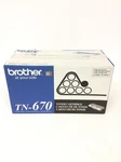 New Genuine Brother TN-670 Black Toner Cartridge For HL-6050D, HL-6050DN. Fixed Price $28.92.