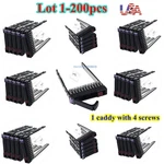 Lot Hp 2.5" Hard Drive Caddy Tray For DL360 DL380 G5 G6 G7 Proliant 500223-001. Fixed Price $582.00.