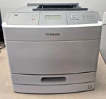 Lexmark T650N Monochrome Laser Printer 50PPM Usb Ethernet 1200X1200 Dpi 4062-21A. Fixed Price $200.00.