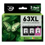 63 Xl Ink Cartridges For Hp Envy 4516 4520 4522 Officejet 3830 4650 5255 Printer. Fixed Price $35.95.