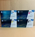 Genuine HP504A CP3525 CM3530 Cmyk Toner CE250A, CE251A, CE252A, CE253A. Fixed Price $139.00.