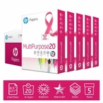 Hp Printer Paper Multipurpose 20LB, 8.5X11, Letter Size, 96 Bright. Fixed Price $74.31.