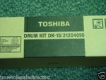 New Genuine Toshiba DP120F DP125F DP-120 DP-125F Printer Fax Drum Kit DK15 DK-15. Fixed Price $62.88.