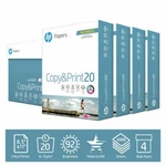Hp Printer Copy & 20LB, 8.5X11, Letter Paper, 92 Bright. Fixed Price $76.50.