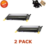 2 Pk CLT-Y409S Yellow Toner For Samsung CLP-310N CLP-315W CLX-3175FN. Fixed Price $48.50.