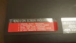 Orion Vhs Video Cassette Recorder Head/on Screen Programming Model # VR0220. Fixed Price $37.39.