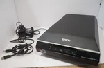 Epson Perfection V600 Photo Scanner W/ Power Supply, Usb Cable J252A. Fixed Price $415.00.