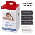 Canon Selphy CP1500 CP1300 CP1200 4X6 Sheets Color Ink Paper Set KP-108IN. Fixed Price $34.95.