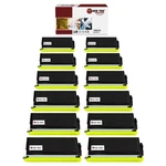 12PK Lts TN-570 Black Compatible For Brother DCP8040, HL5140 5150D Toner. Fixed Price $159.89.