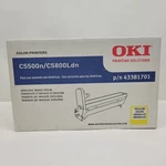 Okidata C5500N C5800LDN Yellow Image Drum 43381701 Genuine. Fixed Price $45.00.