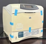 Hp Laserjet 4250N Monochrome Network Printer W/ 68K Pages 25% Toner. Fixed Price $237.50.