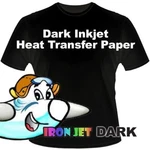 Inkjet Heat Transfer Paper For Dark Color Fabric Blue Line 8.5" By 11"-100 Sheet. Fixed Price $67.99.