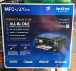Brand New Brother MFC-J870DW All-in-one Inkjet Printer. Fixed Price $329.00.
