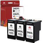 PG-245XL CL-246XL Ink Cartridge For Canon Pixma MG2522 TS3322 TR4522 Lot. Fixed Price $16.85.