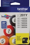 New Genuine Brother LC201 Yellow Ink Cartridges MFC-J480DW MFC-J485DW. Fixed Price $9.99.