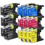 12 New LC71 LC75 Ink Combo For Brother MFC-J280W MFC-J425W MFC-J430W MFC-J435W. Fixed Price $16.88.