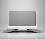 Hp Color Laserjet Lunar Gray Storage Stand, 65A42A. Fixed Price $324.99.