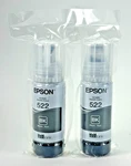 Genuine Epson 522 Black Ink Pack For ET-2720 ET-2800 ET-2803 ET-4700 ET-4800. Fixed Price $20.99.