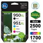 4PK 950XL 951XL Ink Cartridge For Hp Officejetpro 8610 8620 8100 8630. Fixed Price $54.00.